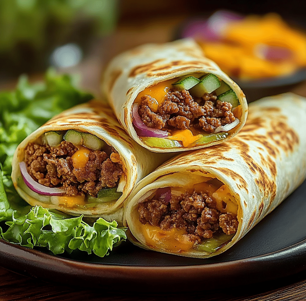 Easy Big Mac Wrap: A Homemade Fast Food Delight 5 Recipe Introduction Image