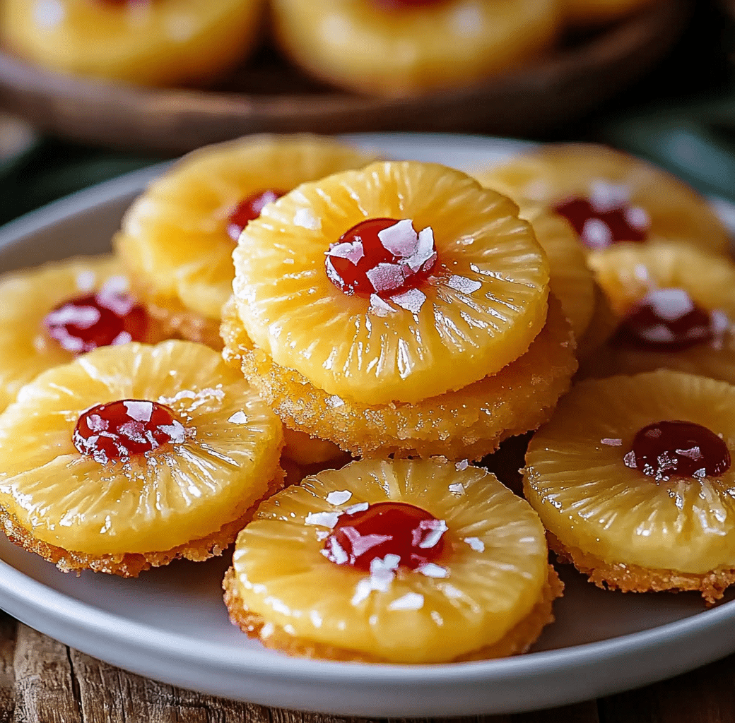 Pineapple Cookies Preparation Image