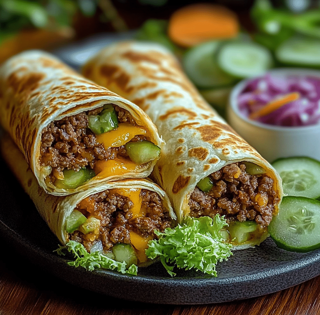 Easy Big Mac Wrap: A Homemade Fast Food Delight 6 Cooking Process