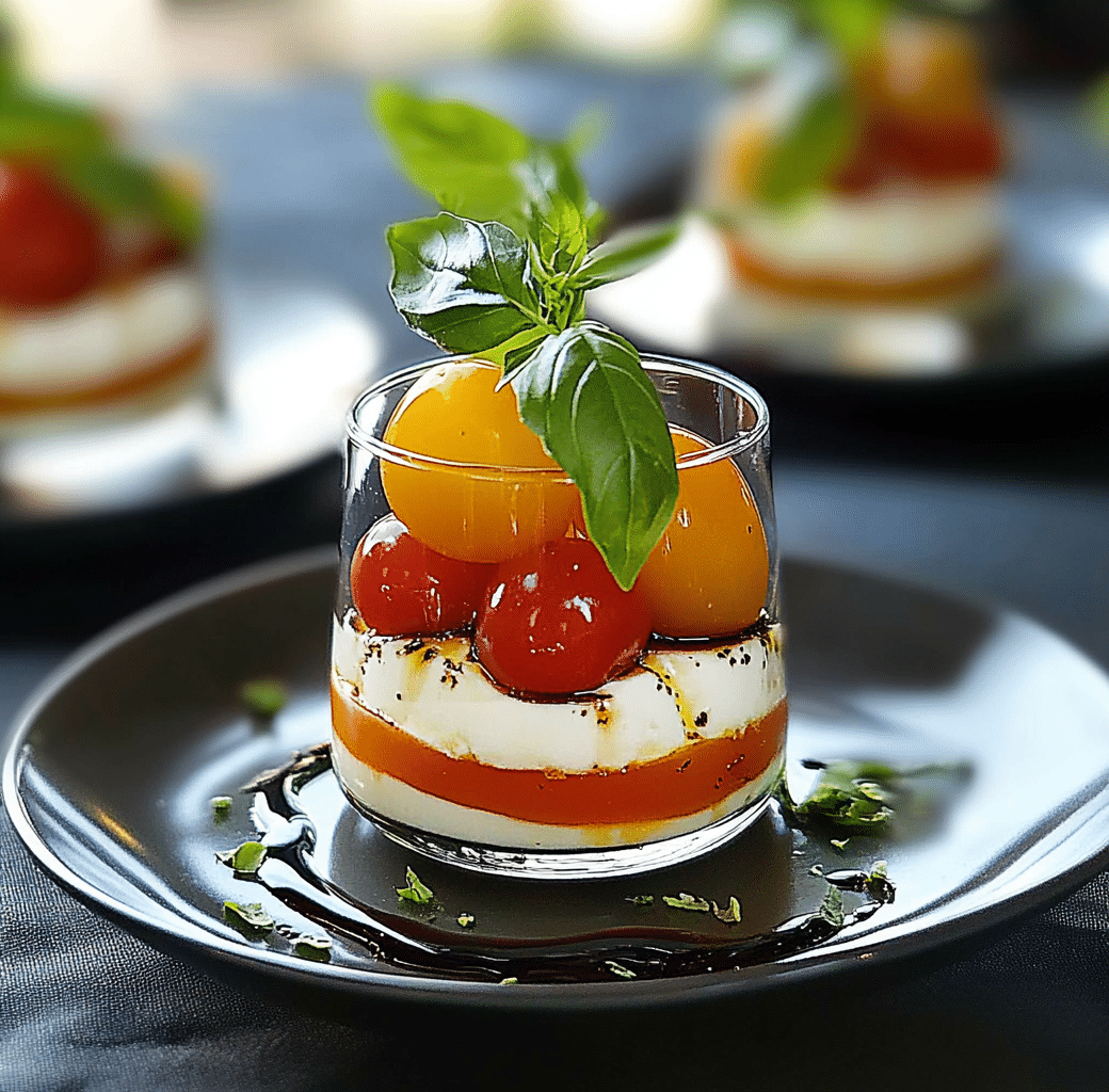 Impressive Appetizer Verrines with Cherry Tomatoes 6 Cooking Process