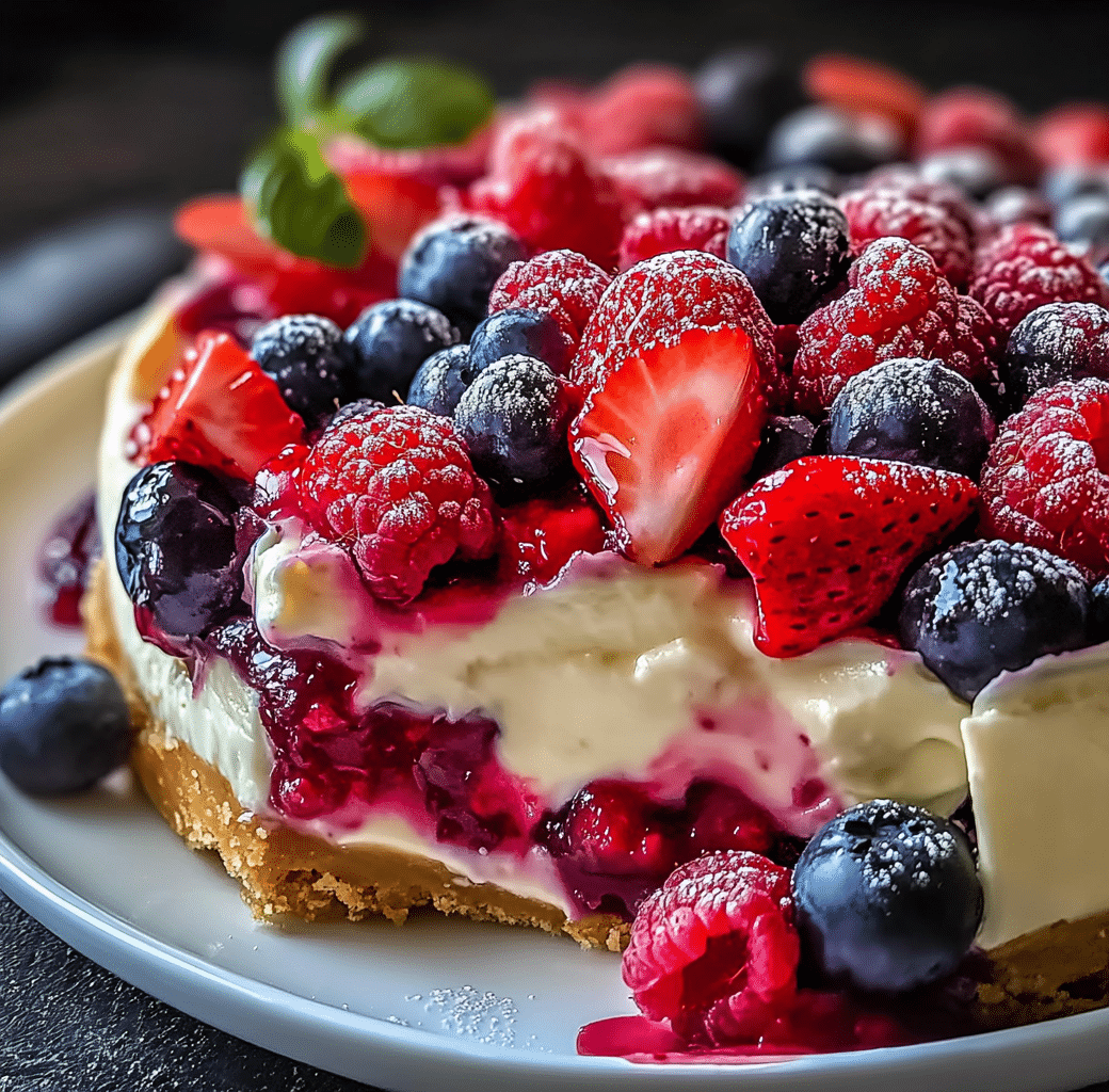Berry Cheesecake Ingredients