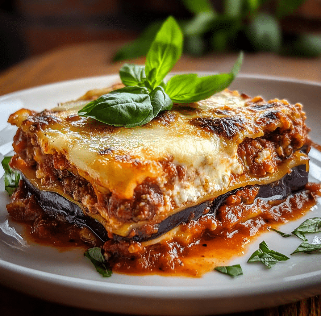 Eggplant Lasagna Preparation