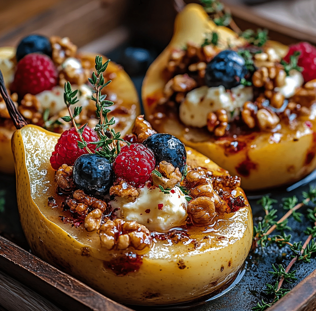 Baked Pears Preparation