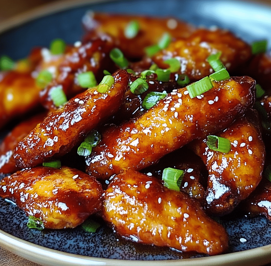 Brown Sugar Pineapple Wings Preparation