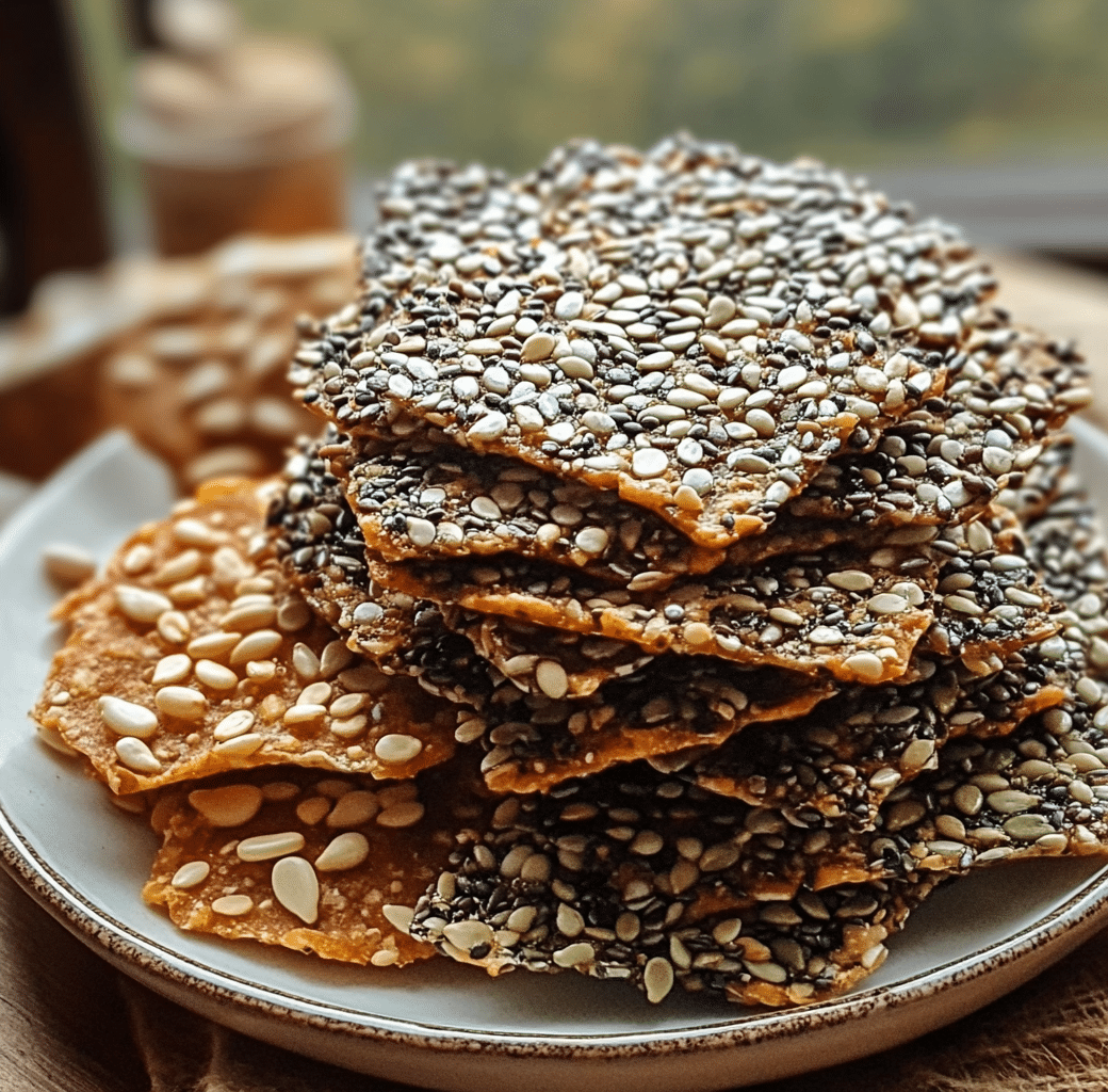 Gluten-Free Seed Crackers Preparation