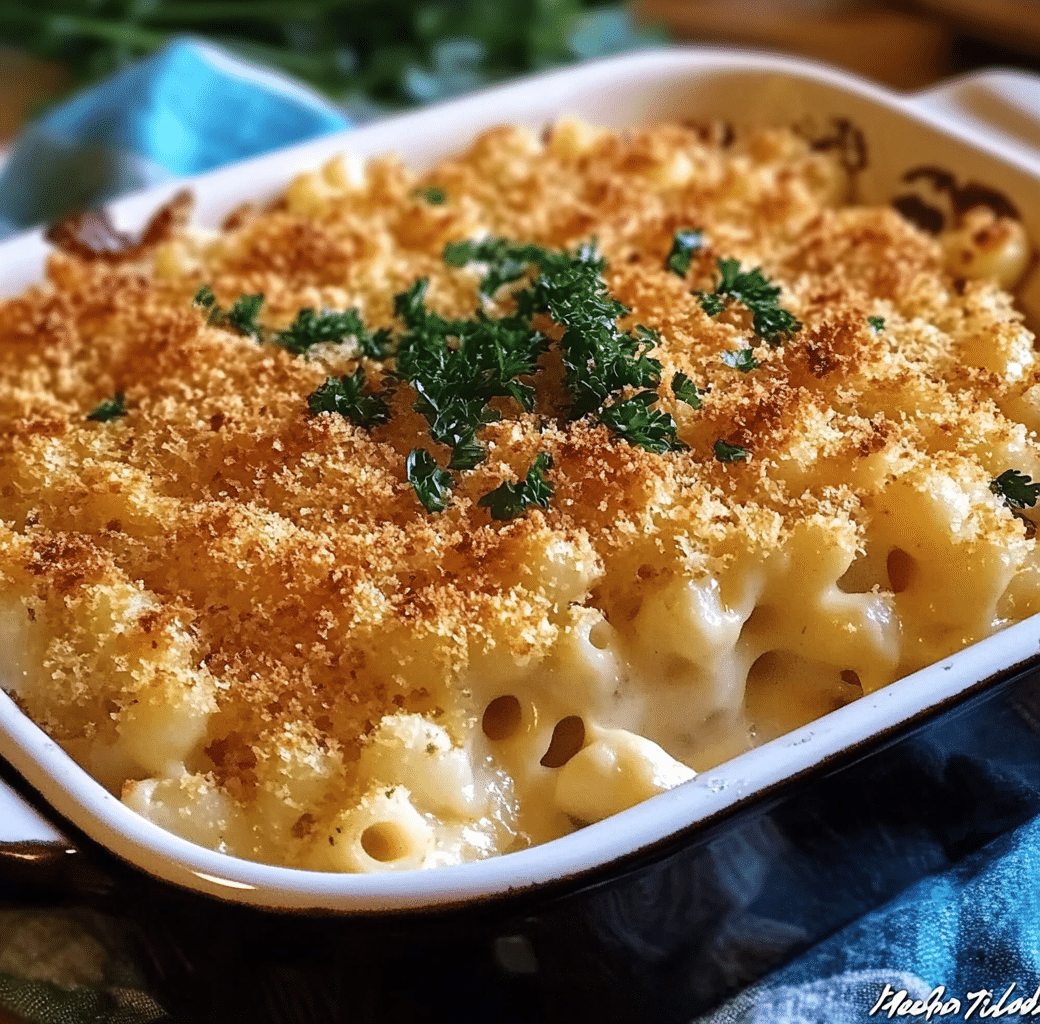 Rich Mac and Cheese Preparation Image