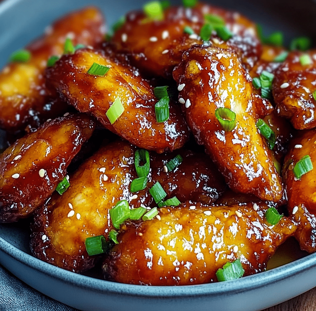 Finished Brown Sugar Pineapple Wings