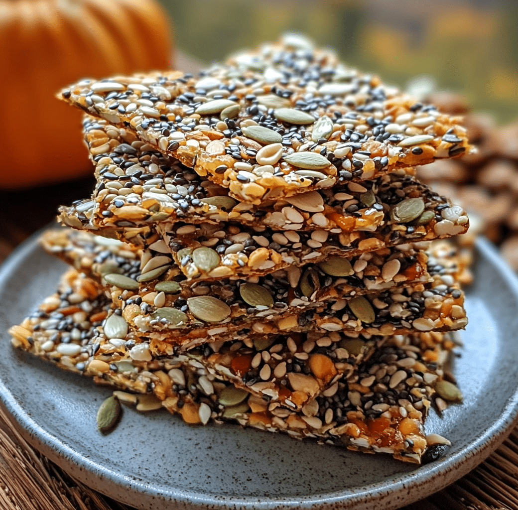Baked Gluten-Free Seed Crackers