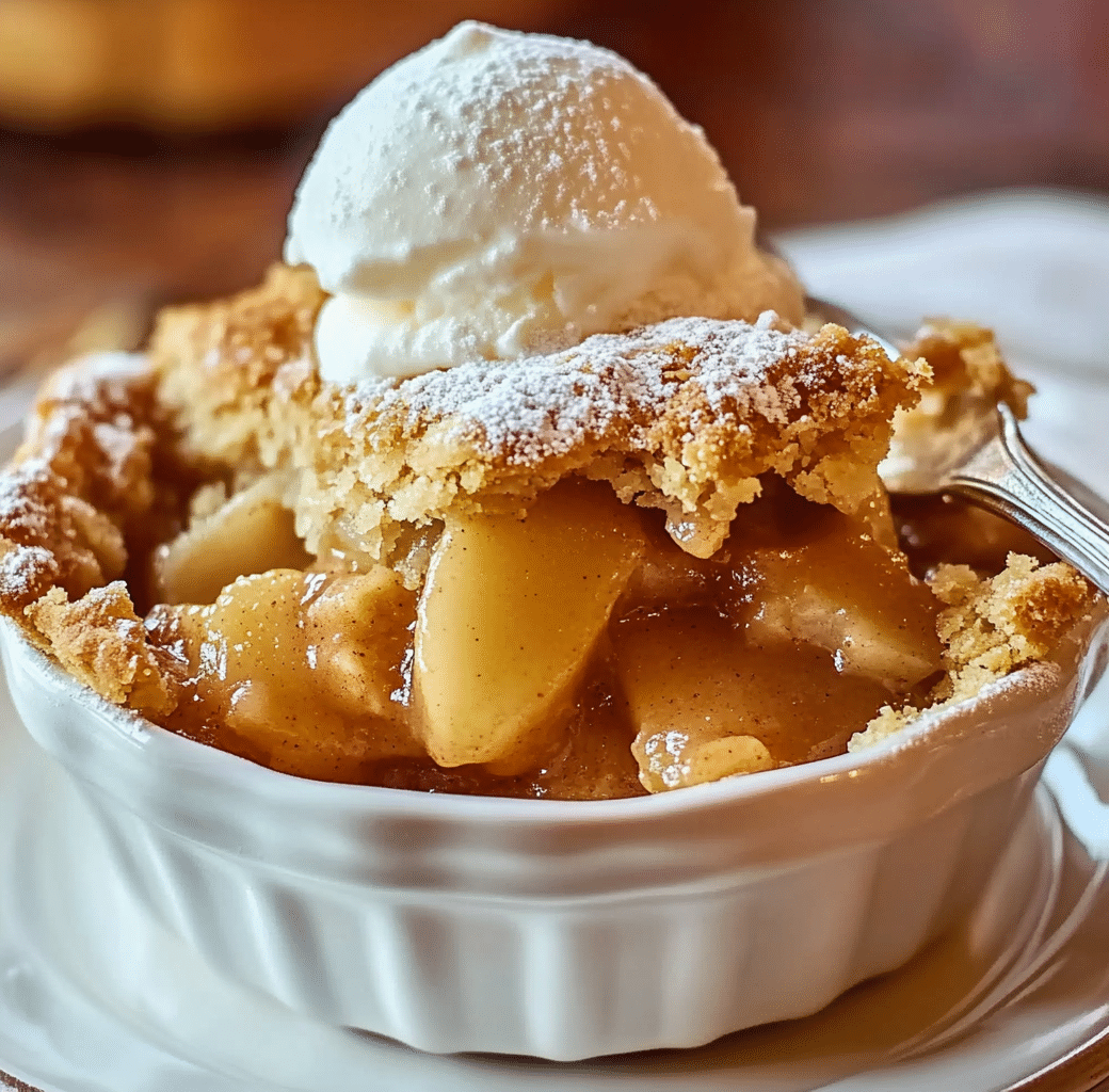 Perfect Apple Cobbler: A Cozy Fall Dessert 6 Cooking Process