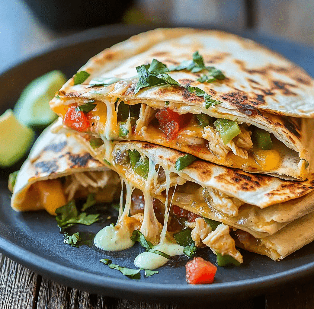 Crockpot Queso Chicken Quesadillas: Easy & Delicious 6 Cooking Process