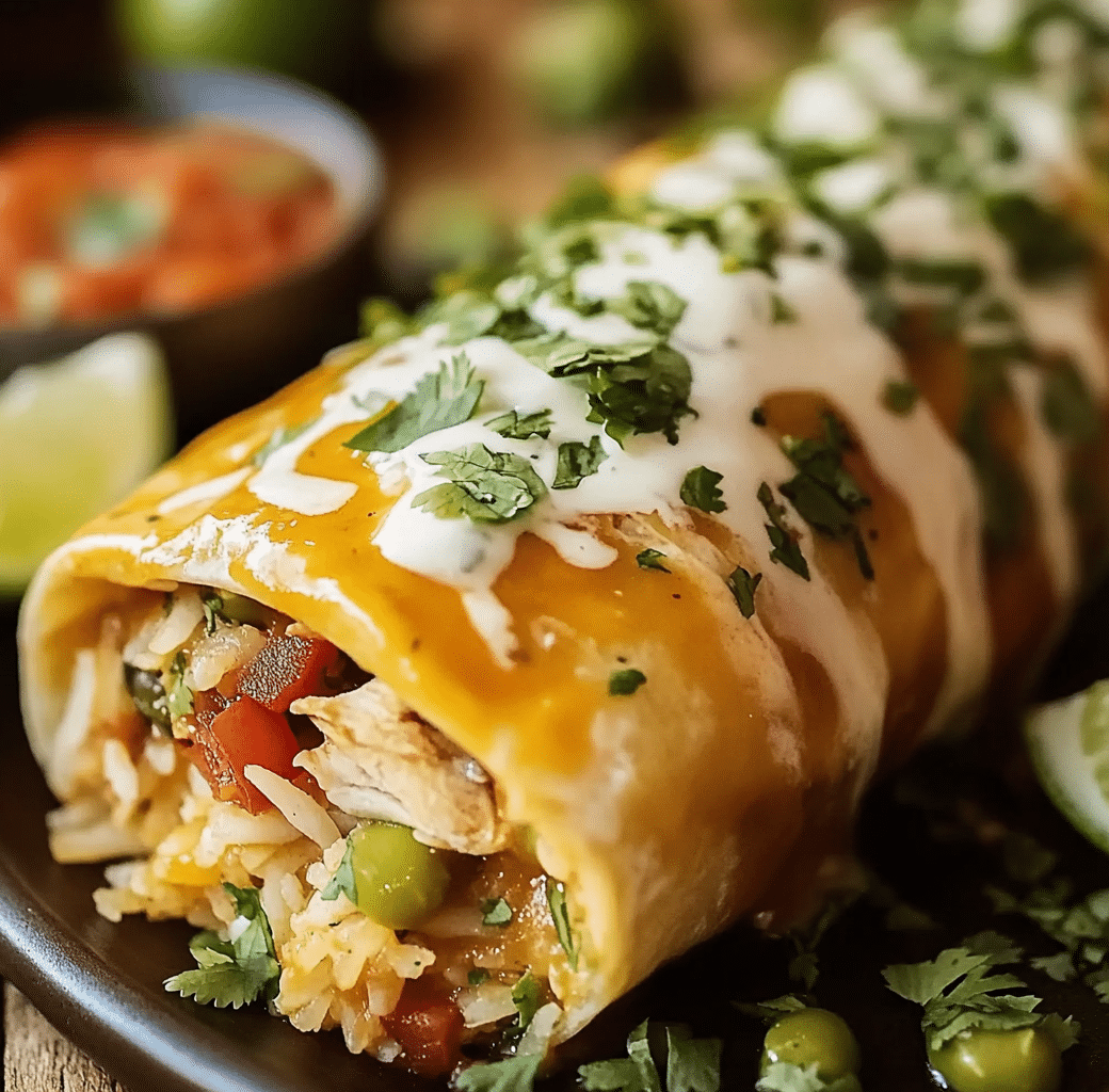 Irresistible Smothered Honey Lime Chicken Burritos 5 Recipe Introduction Image