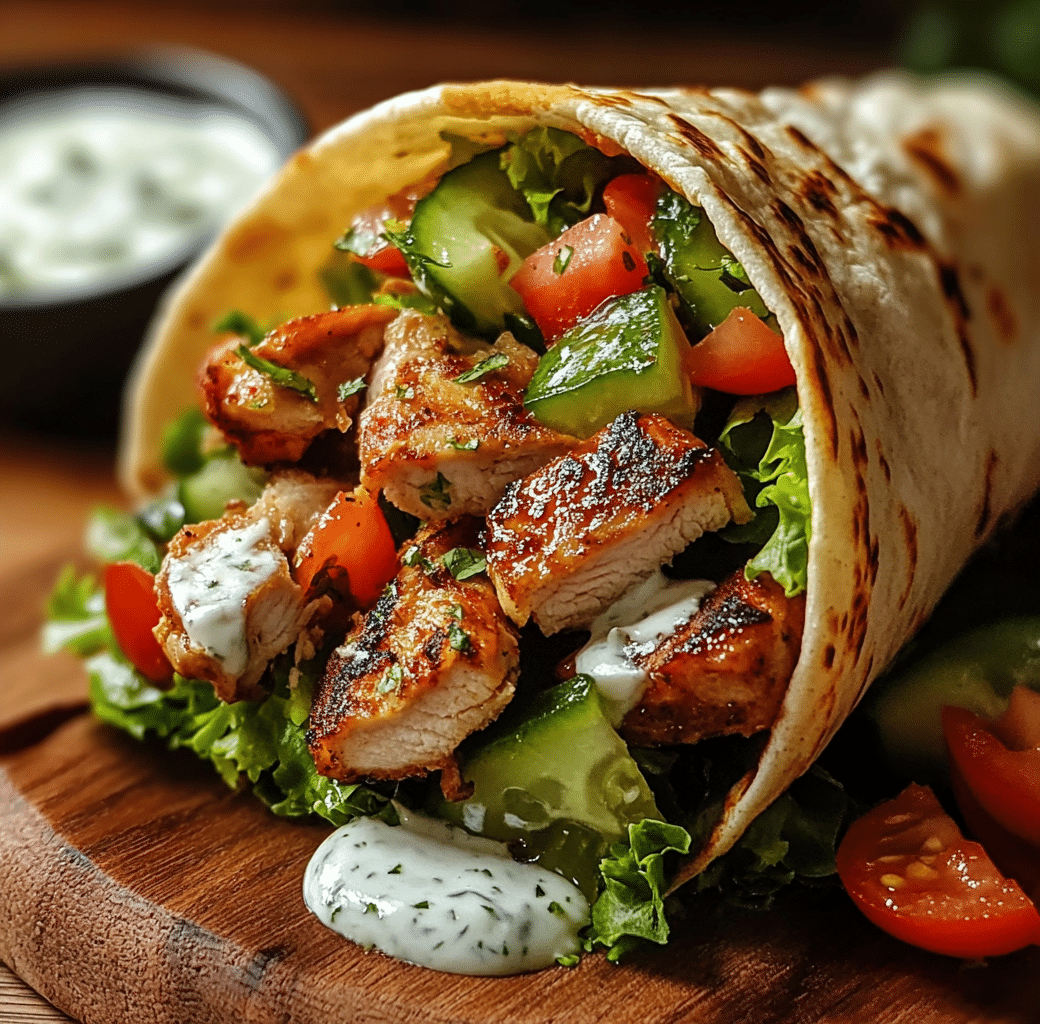 Shawarma Preparation Image