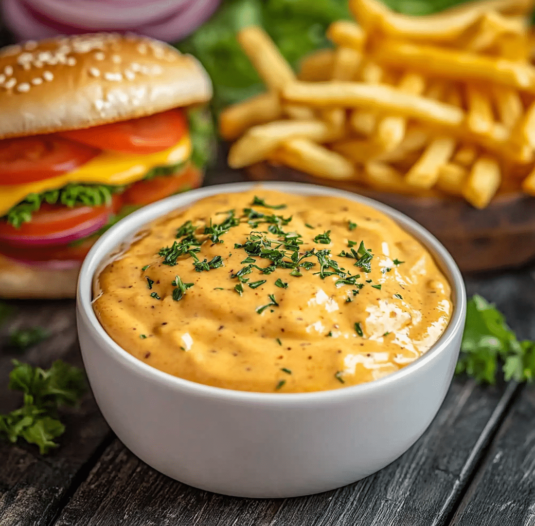 Big Mac Sauce Preparation Image