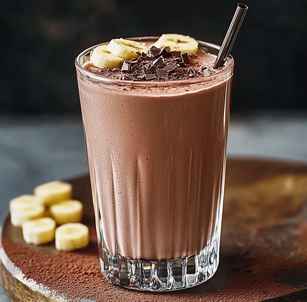 Healthy Chocolate Collagen Smoothie Recipe 5 Recipe Introduction Image
