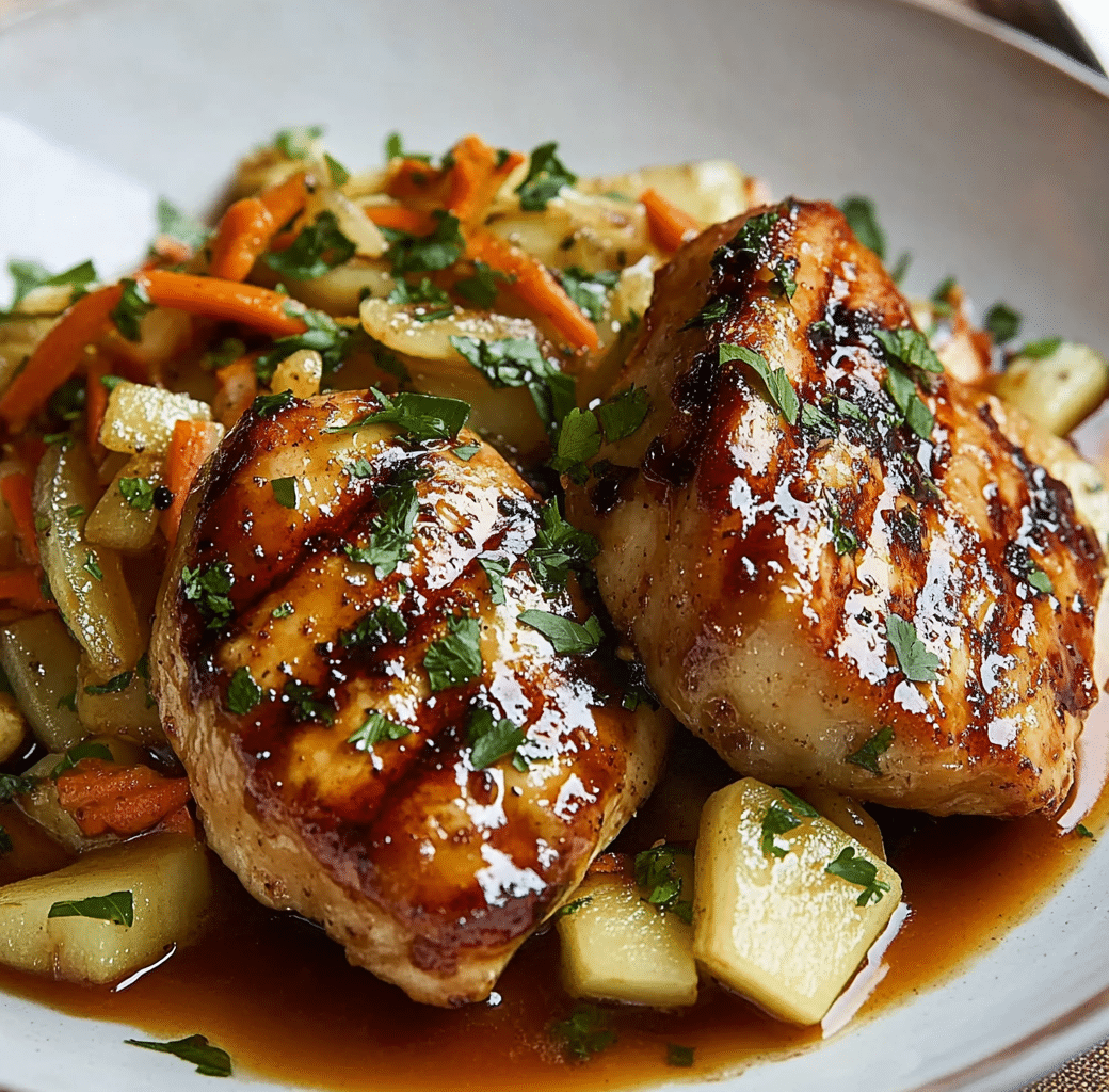 Delicious Apple Cider Chicken for Cozy Dinners 6 Cooking Process