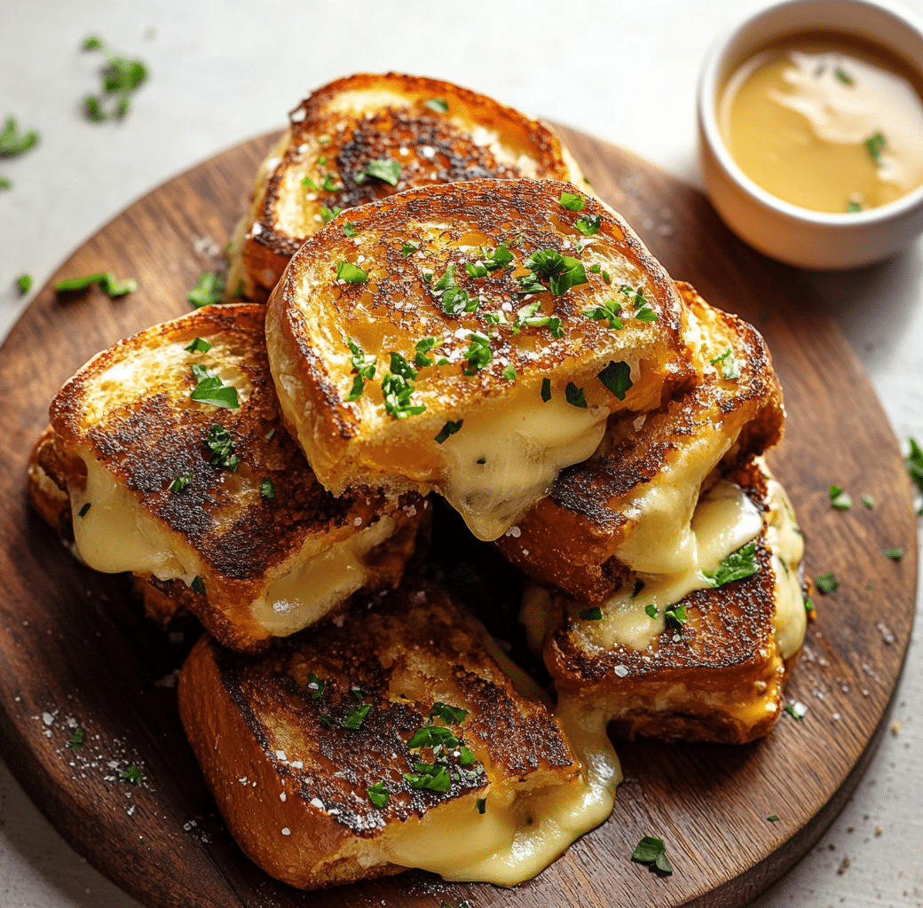 Delicious Pretzel Mini Grilled Cheese Sandwiches 5 Pretzel Mini Grilled Cheese Sandwiches