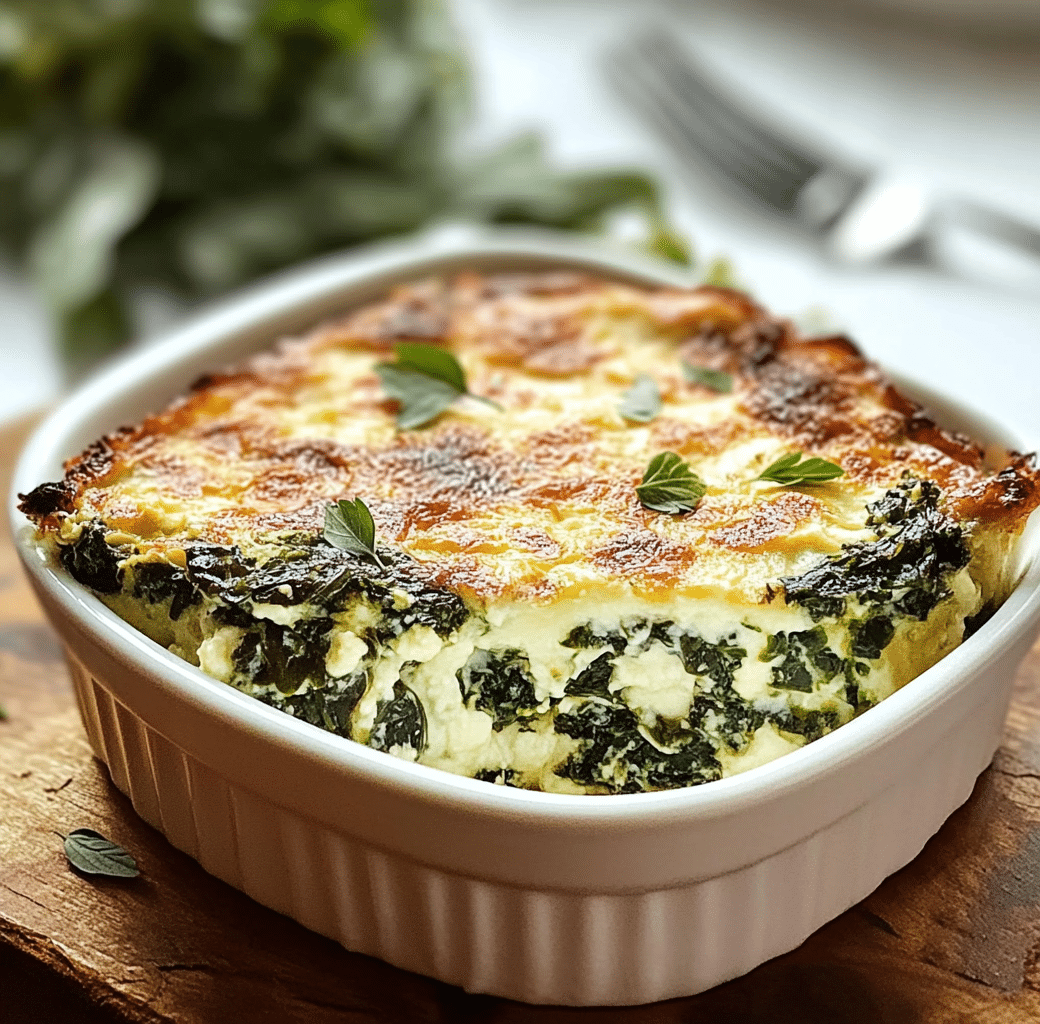 Easy Feta and Spinach Casserole for Any Meal 5 Recipe Introduction Image