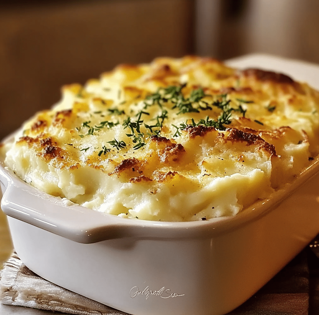 Mouthwatering Mashed Potato Casserole Recipe 5 Recipe Introduction Image