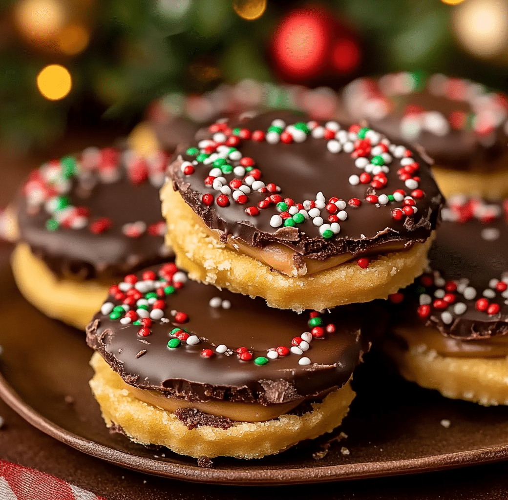 Delicious Festive Reese Cup Ritz Cracker Cookies 5 Festive Reese Cup Ritz Cracker Cookies