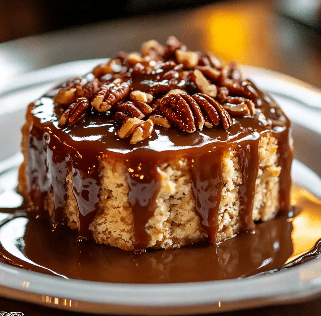 Decadent Butter Pecan Praline Poke Cake Recipe 5 Butter Pecan Praline Poke Cake Introduction Image