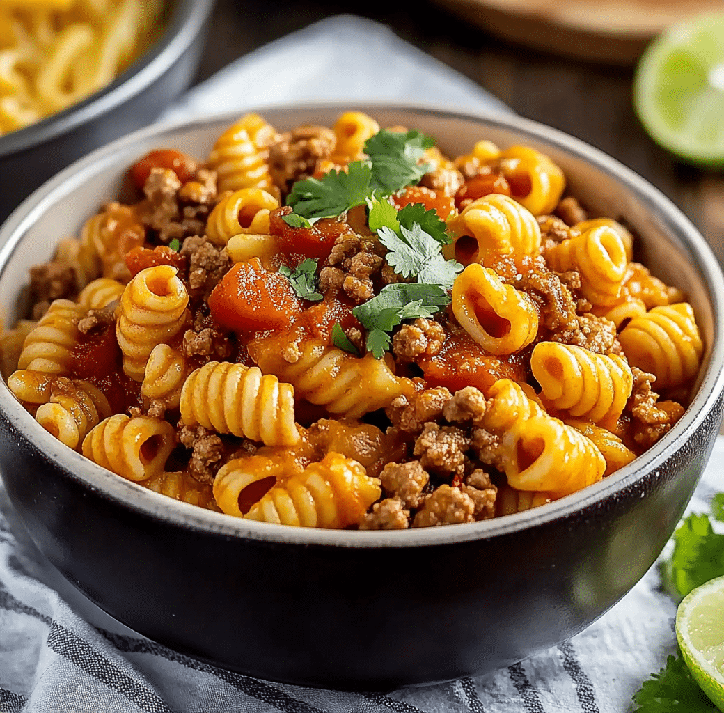Quick Crockpot Taco Pasta for Effortless Family Dinners 5 Quick Crockpot Taco Pasta