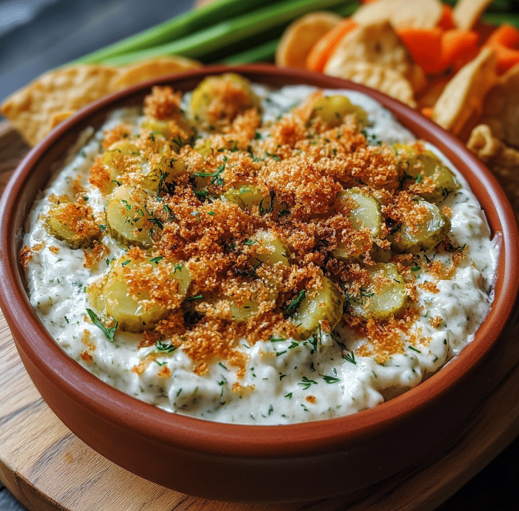 Delicious Fried Pickle Ranch Dip Recipe 5 Fried Pickle Ranch Dip Introduction Image