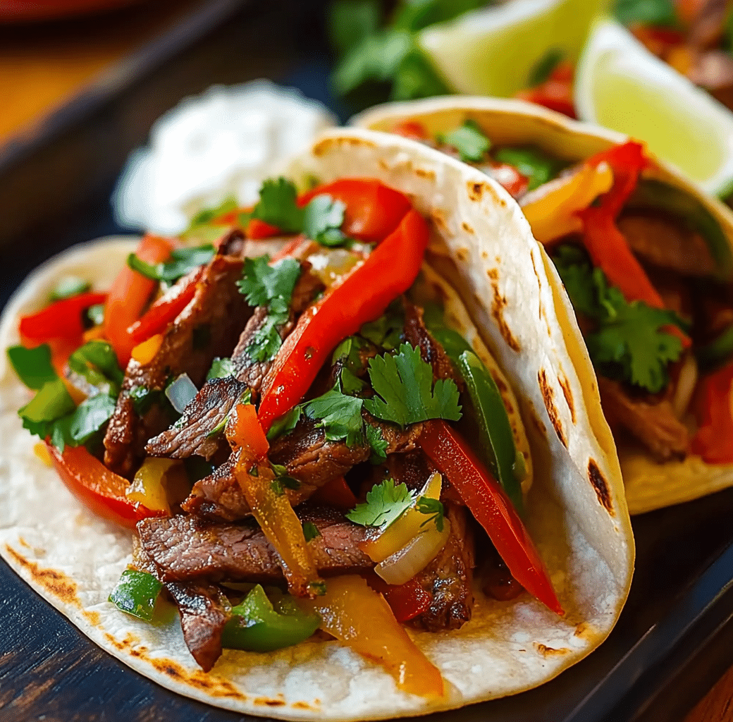Delicious Steak Fajitas Recipe for Quick Dinners 5 Recipe Introduction Image