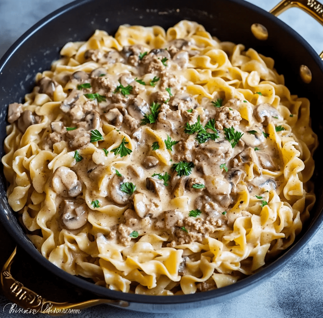 Quick and Easy One Pot Beef Stroganoff Recipe 5 One Pot Beef Stroganoff