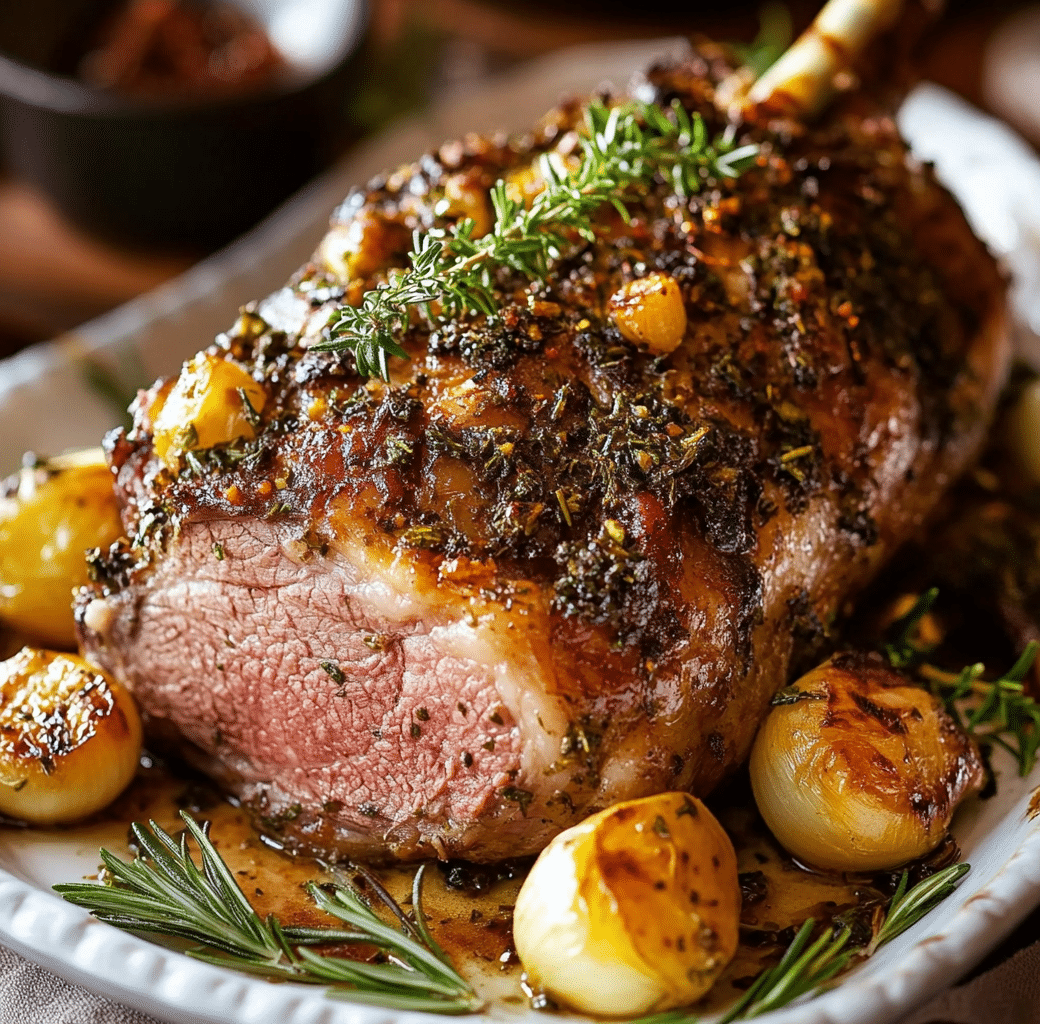 The Best Roasted Leg of Lamb Recipe for Entertaining 5 Recipe Introduction Image