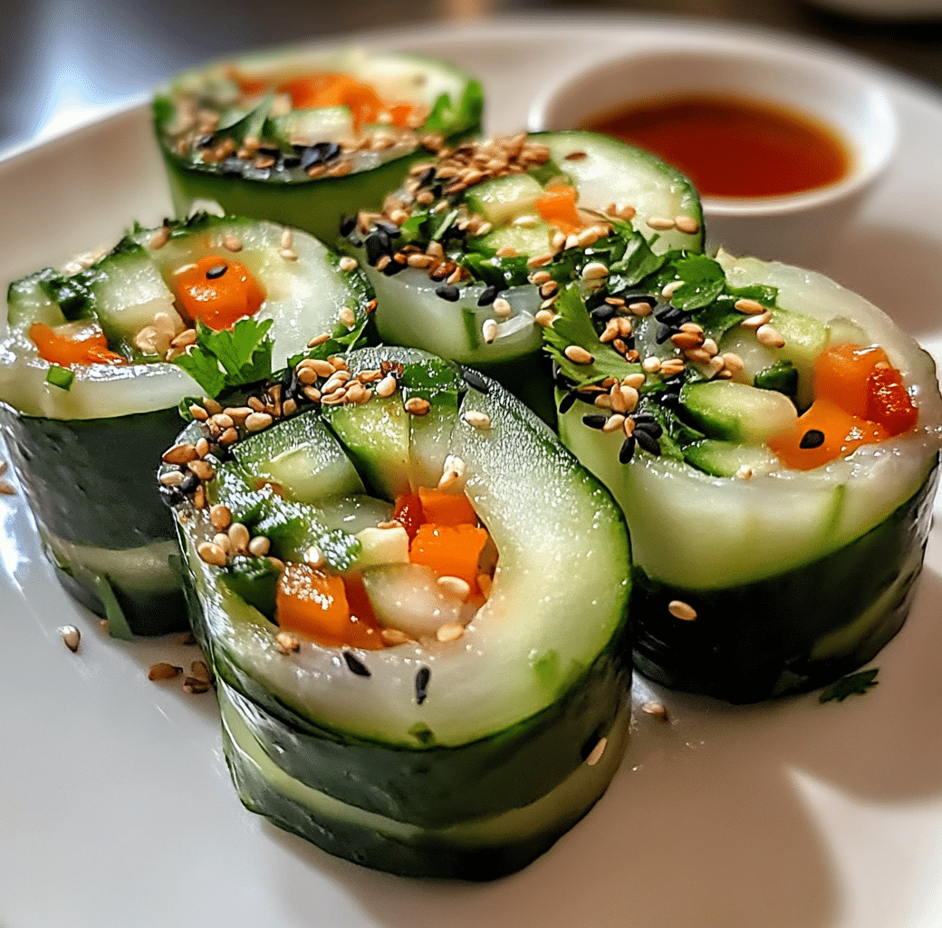Delicious Light Cucumber Avocado Rolls Recipe 5 Light Cucumber Avocado Rolls