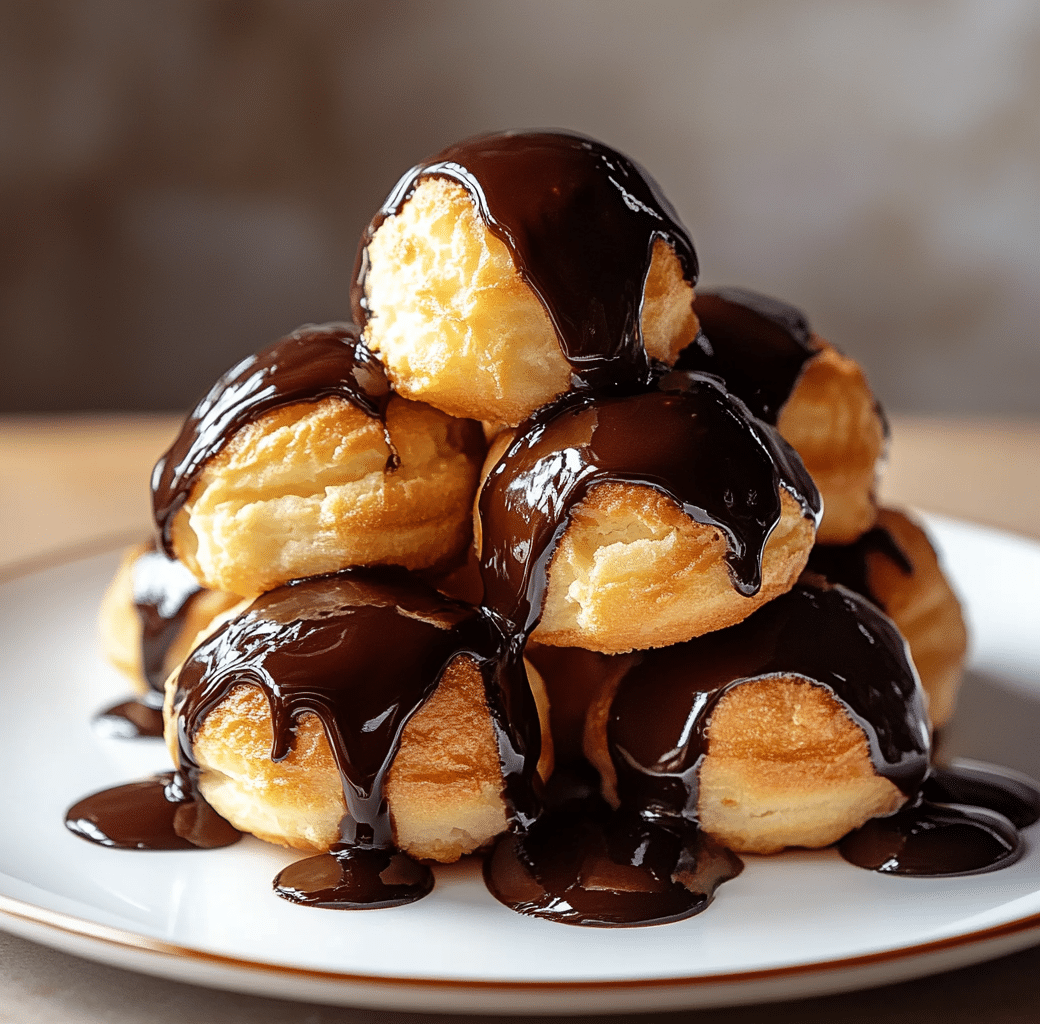 Profiteroles Preparation Image