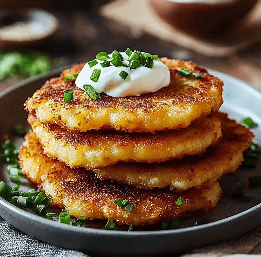 Cooking Process of Potato Cakes