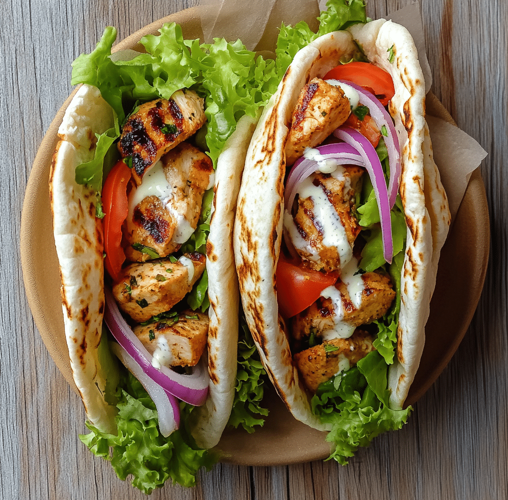 Cooking Chicken Shawarma