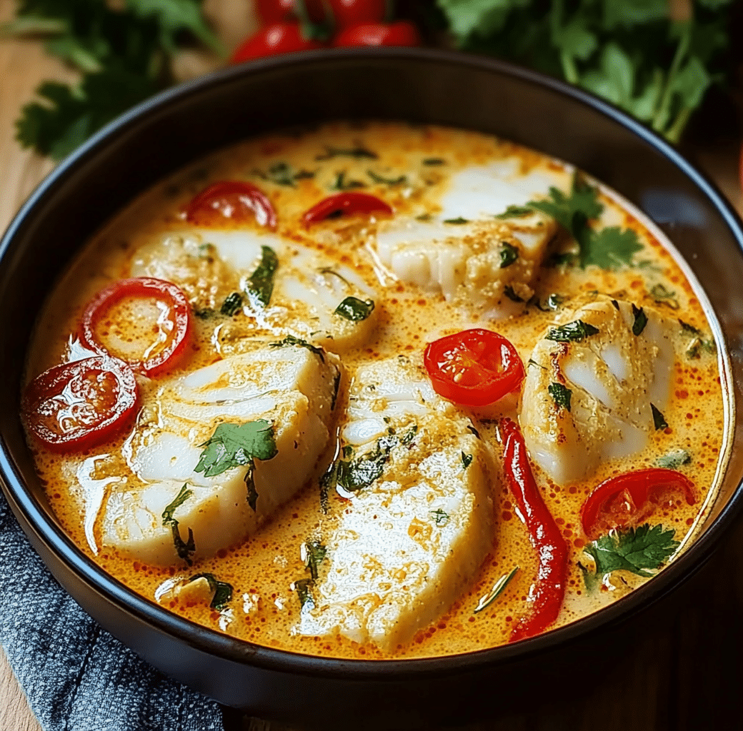 Delicious Creamy Coconut White Fish Stew Recipe 6 Cooking Process