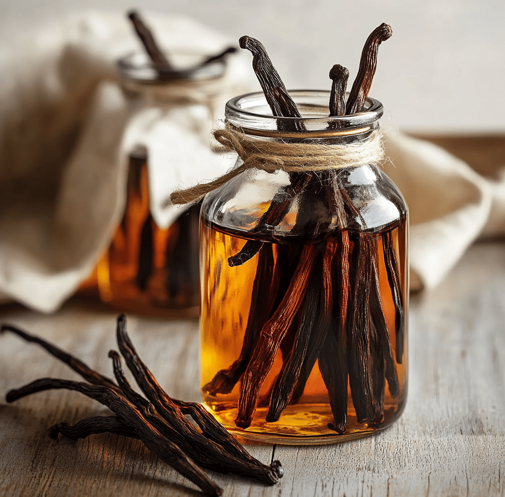 Homemade Vanilla Extract Process