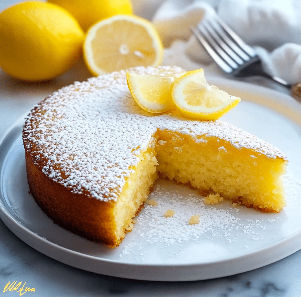 Lemon Almond Flourless Cake: Zesty Gluten-Free Delight 6 Cooking Process