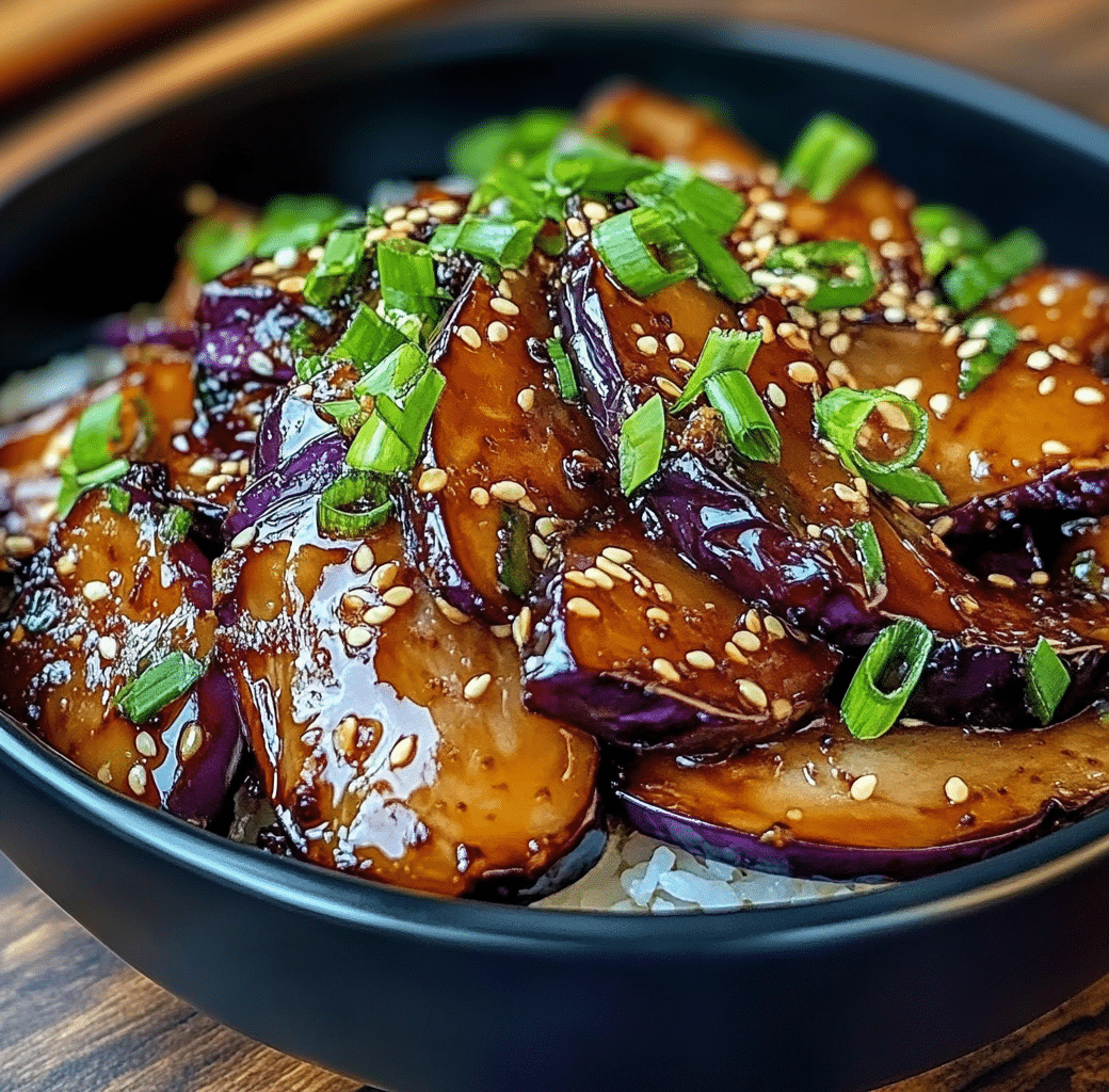 Irresistible Sticky Garlic Eggplant Recipe 6 Cooking Process