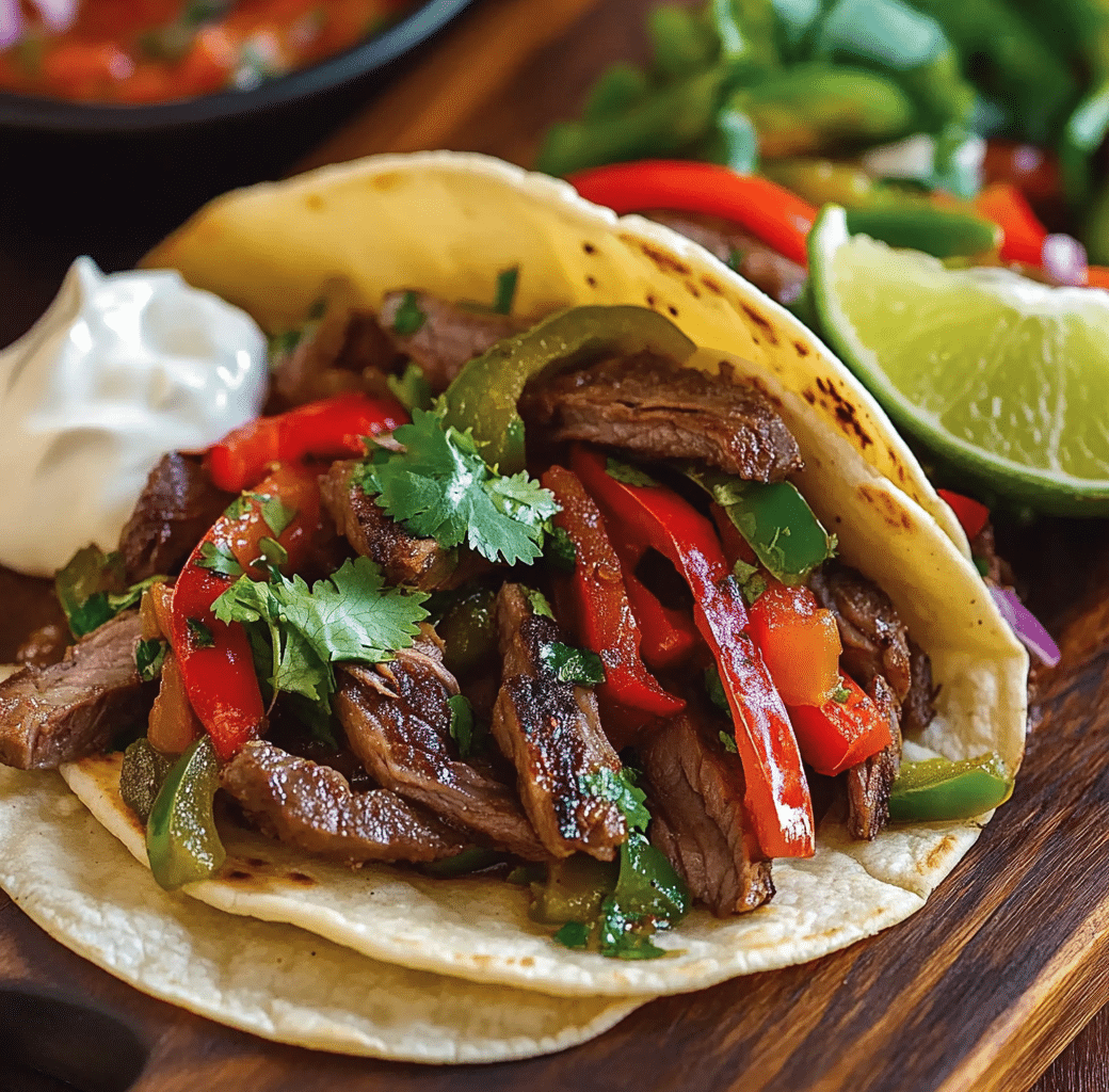 Delicious Steak Fajitas Recipe for Quick Dinners 6 Cooking Process