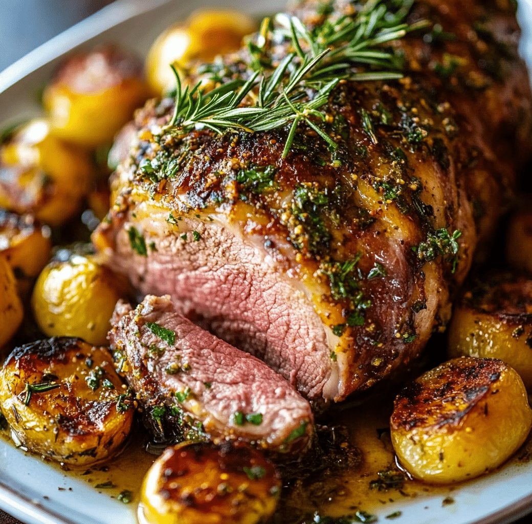 The Best Roasted Leg of Lamb Recipe for Entertaining 6 Cooking Process