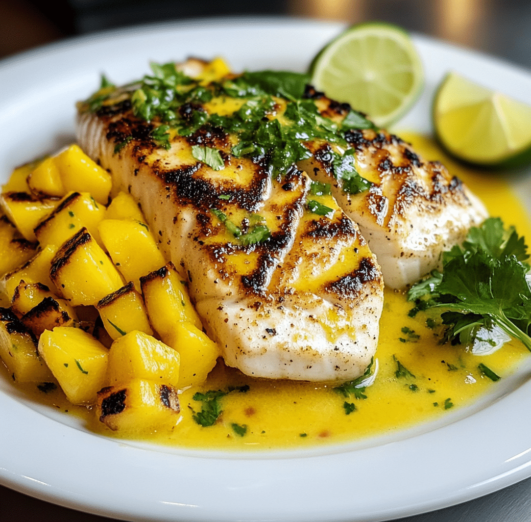 Delicious Mahi Mahi with Mango Lime Butter Recipe 4 Cooked Mahi Mahi