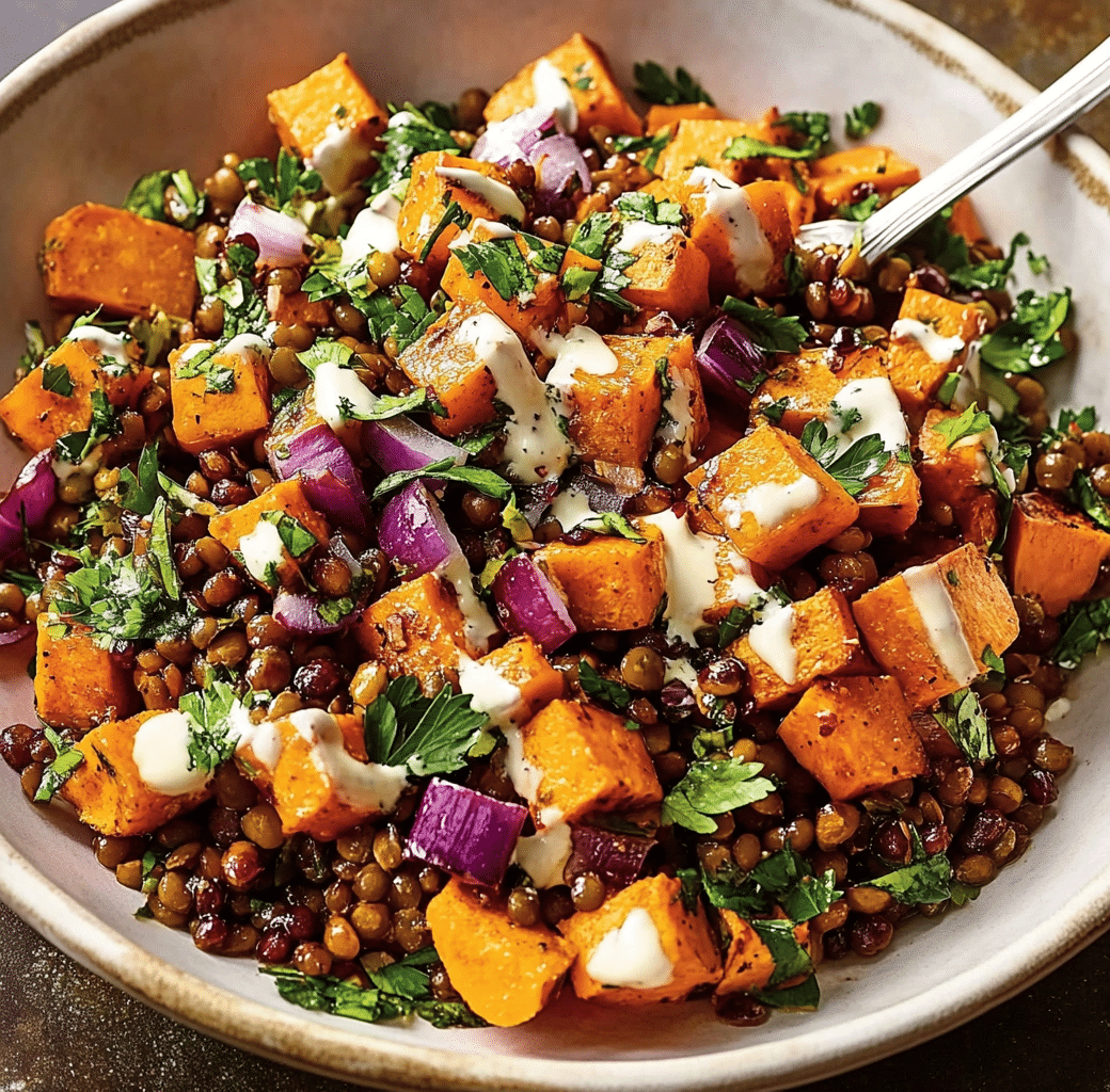 Delicious Roasted Sweet Potato Salad Recipe 5 Roasted Sweet Potato Salad