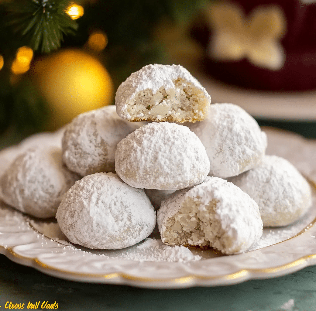 Melt-In-Your-Mouth Cream Cheese Snowball Cookies 5 Melt-In-Your-Mouth Cream Cheese Snowball Cookies