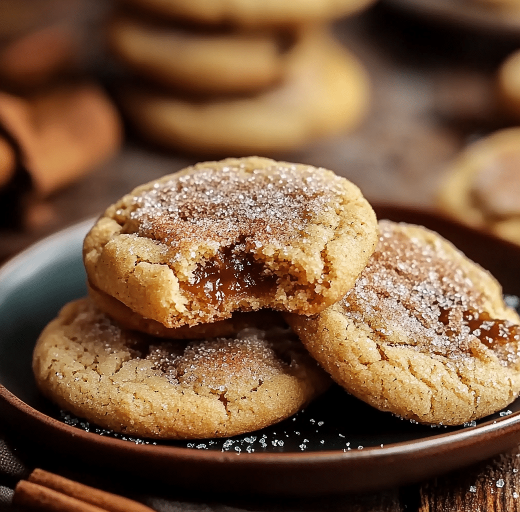 Delicious Brown Sugar Cinnamon Butter Cookies Recipe 5 Brown Sugar Cinnamon Butter Cookies with Gooey Caramel Centers