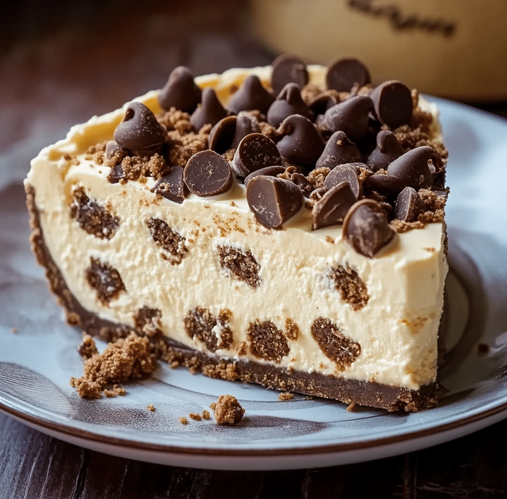 Indulge in Chocolate Chip Cookie Dough Cheesecake 5 Chocolate Chip Cookie Dough Cheesecake