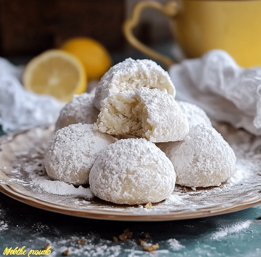 Melt-In-Your-Mouth Cream Cheese Snowball Cookies 6 Cream Cheese Snowball Cookies Baking Process