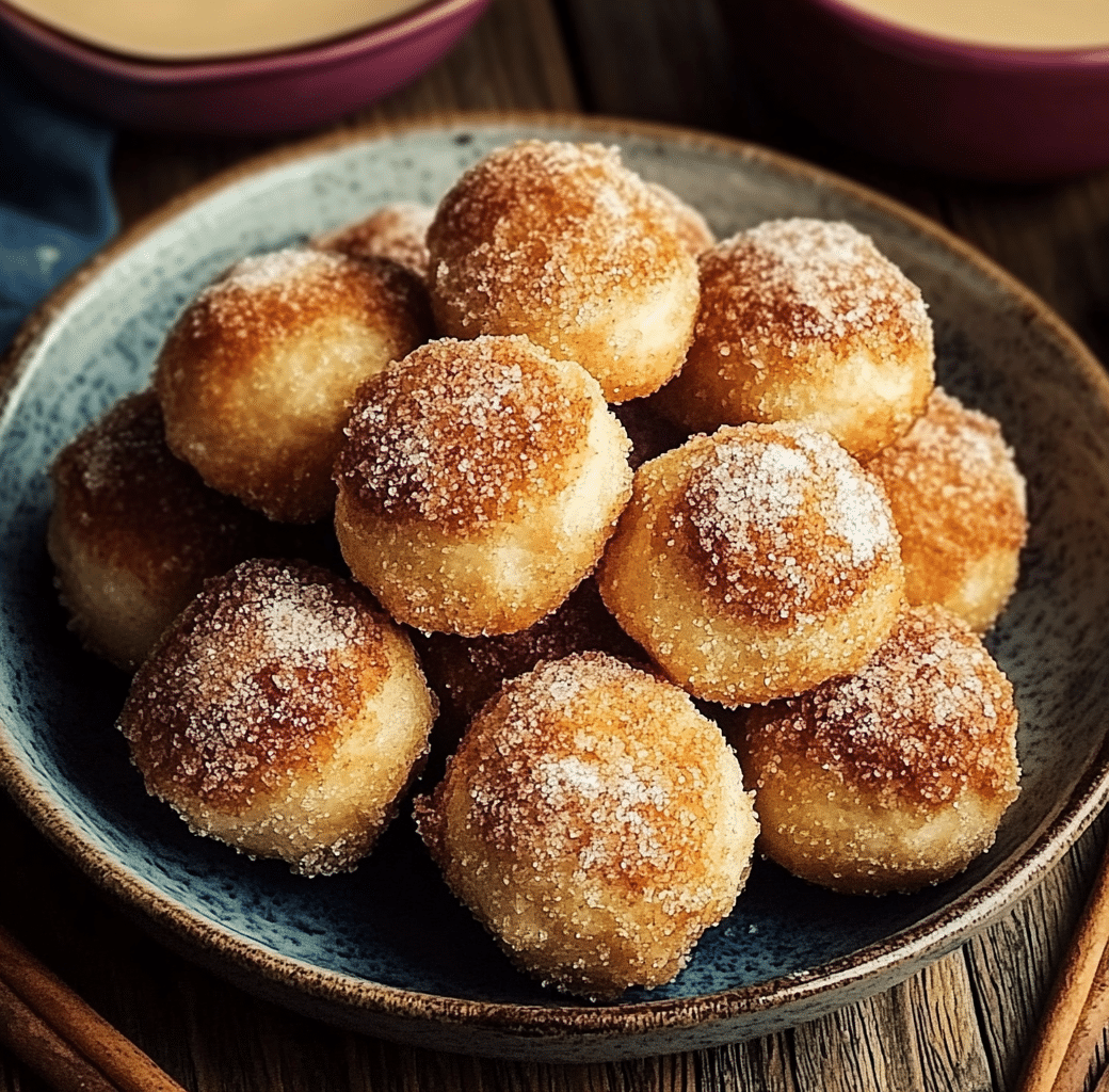 Cooking Process for Cinnamon Sugar Biscuit Bites