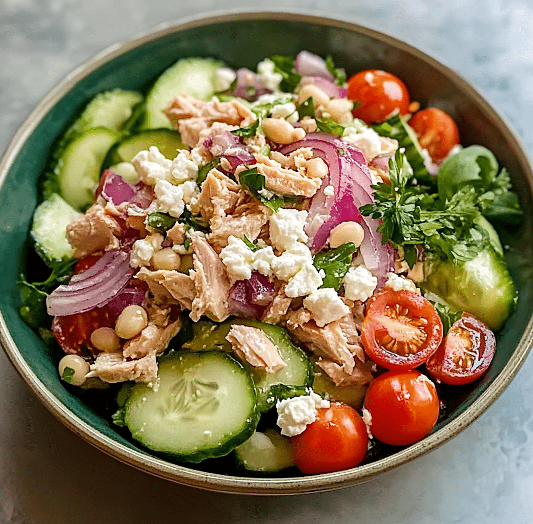 Mediterranean Tuna Salad Ready to Serve