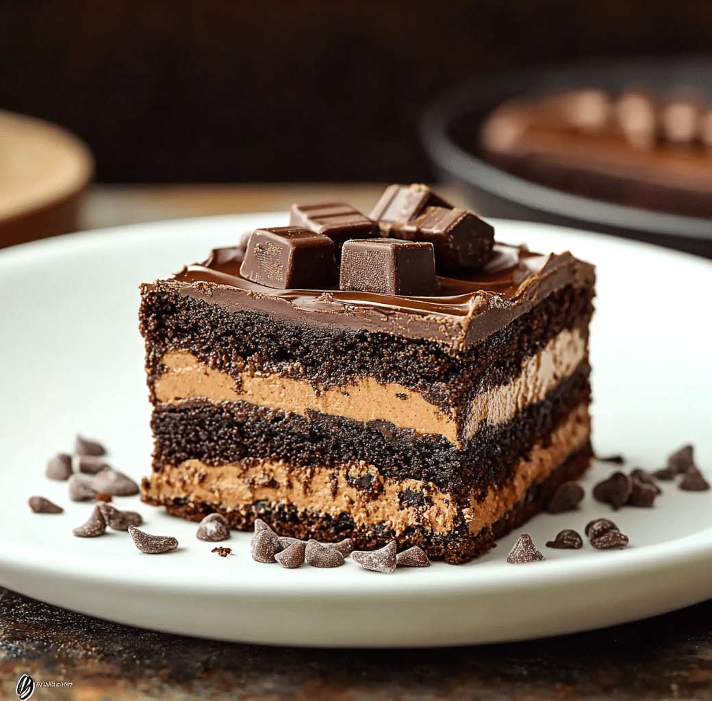 Baking Process for Kit Kat Brownies