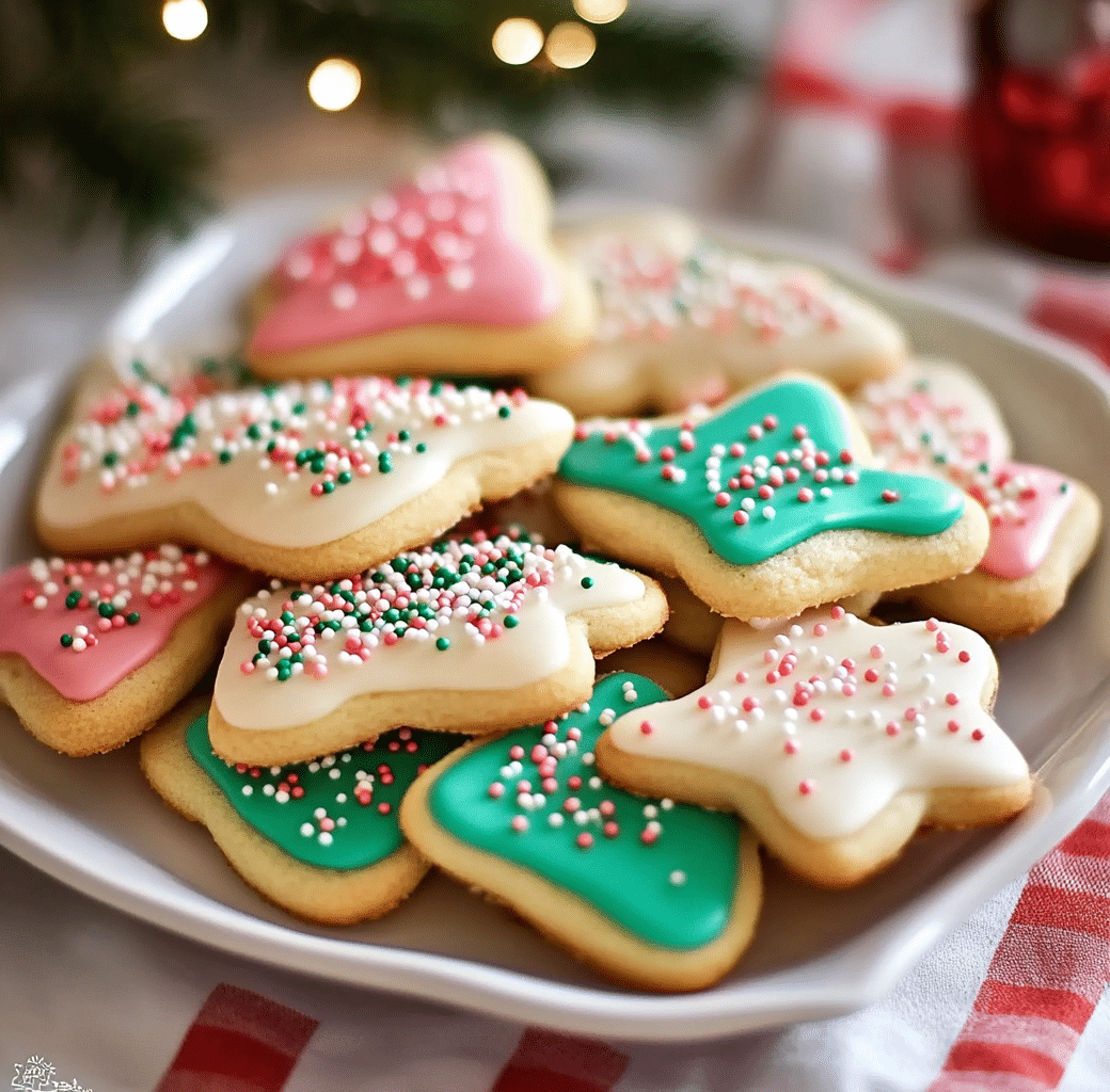 Cookies Being Decorated