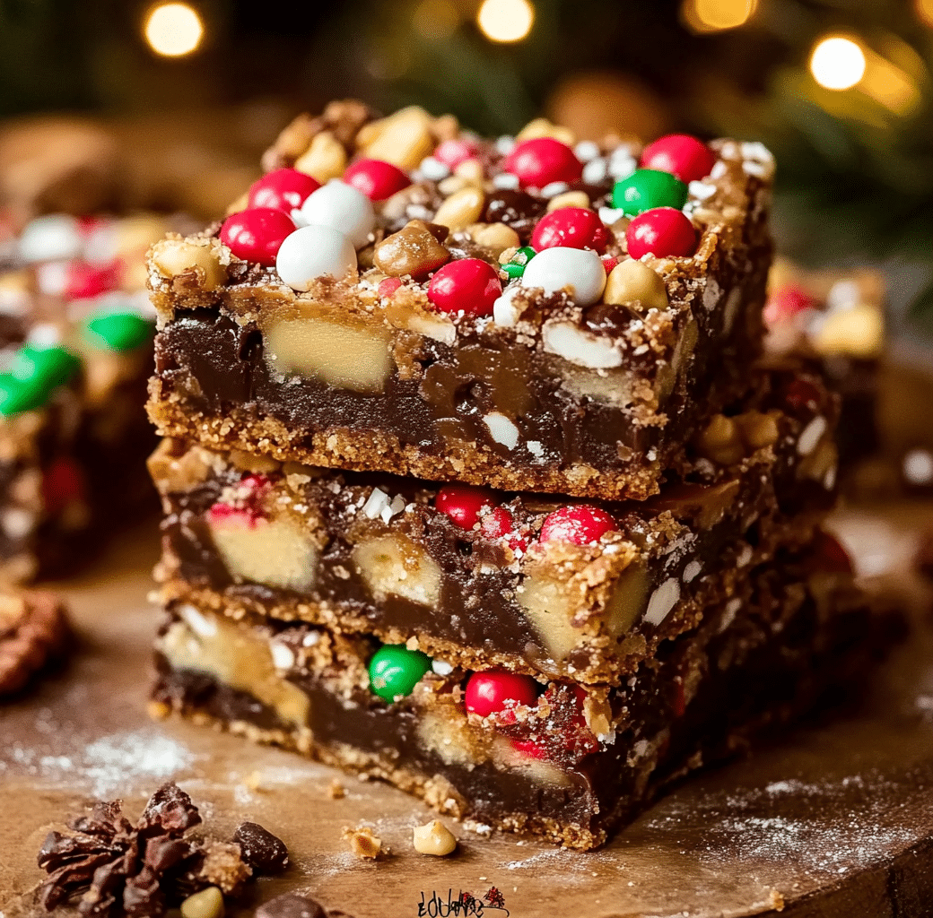 Irresistible Santa’s Trash Cookie Bars Recipe 6 Santa's Trash Cookie Bars Preparing